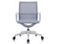 Lunar Low back Office Chair - Light Grey Frame - Light Grey Mesh