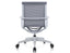 Lunar Low back Office Chair - Light Grey Frame - Light Grey Mesh