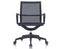 Lunar Low Back Office Chair - Black Frame - Black Mesh