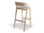 Merano Bar Stool - Upholstered Seat and Back - by TON