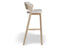 Merano Bar Stool - Upholstered Seat and Back - by TON