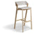 Merano Bar Stool - Upholstered Seat and Back - by TON