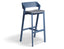 Merano Bar Stool - Upholstered Seat and Veneer Back - by TON