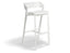 Merano Bar Stool - Upholstered Seat and Veneer Back - by TON