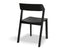 Merano Chair - Black Stained - Veneer Seat - by TON