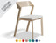 Merano Chair - Upholstered Seat and Veneer Back - by TON