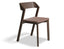 Merano Chair - Upholstered Seat and Veneer Back - by TON