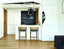 Merano Stool - Natural Oak - Black Pad - by TON