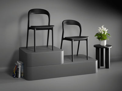 Mia Chair - Black Stained Ash