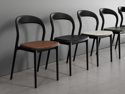 Mia Chair - Black Stained Ash