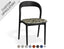 Mia Chair - Black - Custom Upholstered