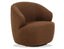 Mietta Swivel Lounge Chair - Brown