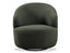 Mietta Swivel Lounge Chair - Green