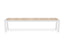 Vydel Bench Seat - Outdoor - 190cm - Teak - White