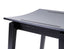 Stockholm Stool - Black Stain - Black Wood Seat - by TON