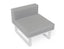 Vivara Sofa - White - Modular Section E - No Arm
