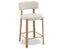 Nodus Counter Stool - Oak - Grey