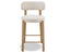 Nodus Counter Stool - Oak - Grey