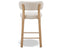 Nodus Counter Stool - Oak - Grey