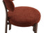 Nodus Counter Stool - Walnut - Terracotta
