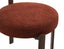 Nodus Counter Stool - Walnut - Terracotta
