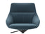 Nola Armchair - Low Arm - Swivel Base with Castors