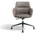 Nola Armchair - High Arm - Swivel Base with Castors
