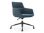 Nola Armchair - High Arm - Swivel Base with Castors