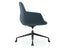 Nola Armchair - High Arm - Swivel Base with Castors