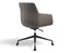 Nola Armchair - High Arm - Swivel Base with Castors