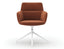 Nola Armchair - High Arm - Swivel Base