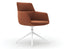 Nola Armchair - High Arm - Swivel Base
