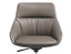 Nola Armchair - Low Arm - Swivel Base with Castors