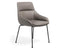 Nola Armchair - Low Arm - 4 Post Base