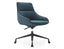 Nola Armchair - Low Arm - Swivel Base with Castors
