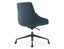 Nola Armchair - Low Arm - Swivel Base with Castors