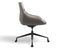 Nola Armchair - Low Arm - Swivel Base with Castors
