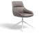 Nola Armchair - Low Arm - Swivel Base