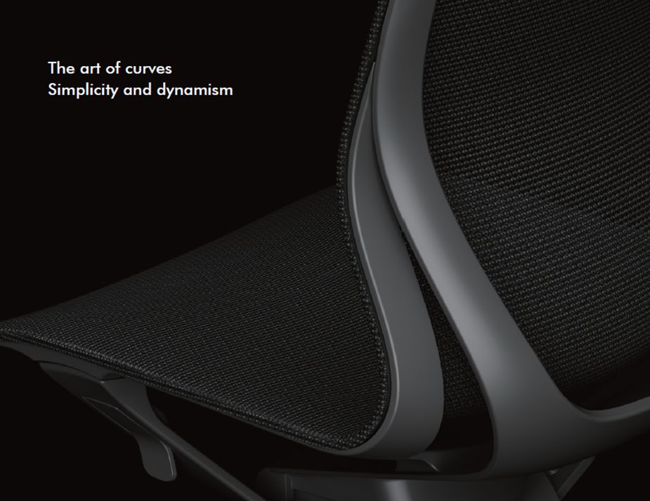 Gravity Ergonomic Office Chair - Charcoal Frame - Charcoal Mesh