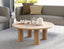 Orbix Round Coffee Table - Natural