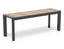 Vydel Bench Seat - Outdoor - 120cm - Teak - Charcoal