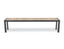 Vydel Bench Seat - Outdoor - 190cm - Teak - Charcoal