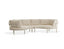 Aluna Sofa Return Ends - Latte - Outdoor