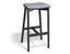 Andi Backless Bar Stool - Black - Custom Upholstered