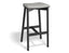 Andi Backless Bar Stool - Black - Custom Upholstered