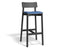 Andi Bar Stool - Black - Custom Upholstered