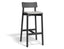 Andi Bar Stool - Black - Custom Upholstered