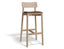 Andi Bar Stool - Natural - Custom Upholstered