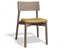 Andi Dining Chair - Walnut - Custom Upholstered