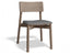 Andi Dining Chair - Walnut - Custom Upholstered